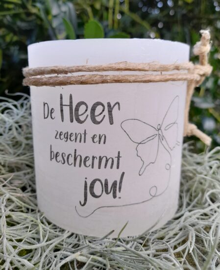 Windlicht S De Heer zegent en beschermt jou