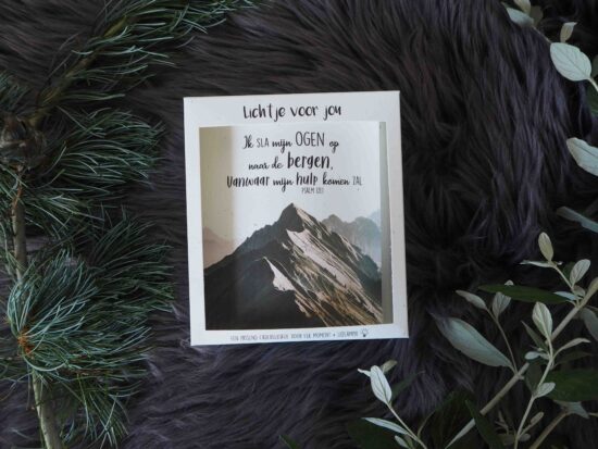 Lichtje voor jou: Ik sla mijn ogen op