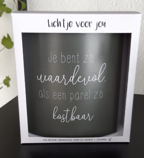 Lichtje voor jou: Je bent zo waardevol