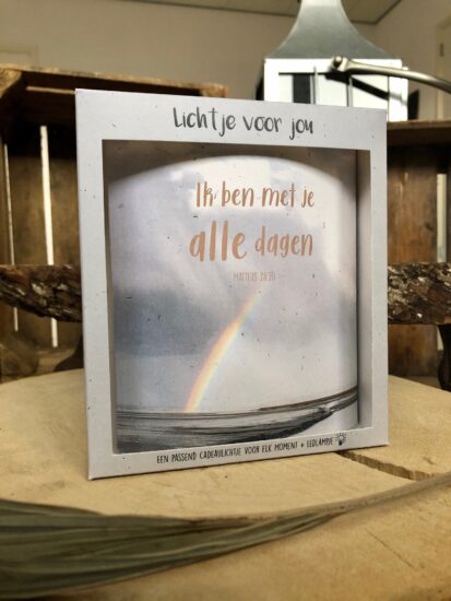 Lichtje voor jou: Ik ben met je alle dagen