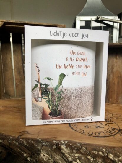 Lichtje voor jou: Uw genade is als muziek