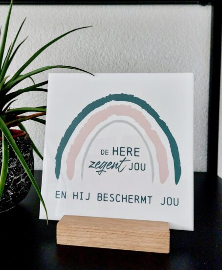 Tegeltje voor jou - De Here zegent jou..