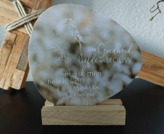 Rotsje voor jou - Uw goedheid, liefde en trouw...