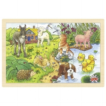 Puzzel Babydieren II - 24 stukjes