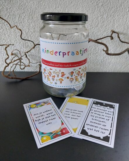 Kinderpraatjes gesprekspot