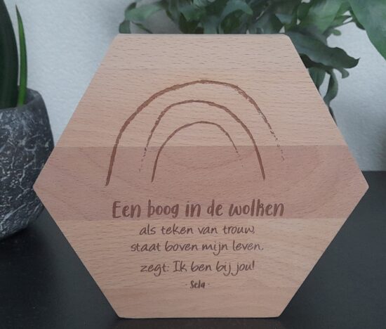 Nordic Honingraat M - Een boog in de wolken