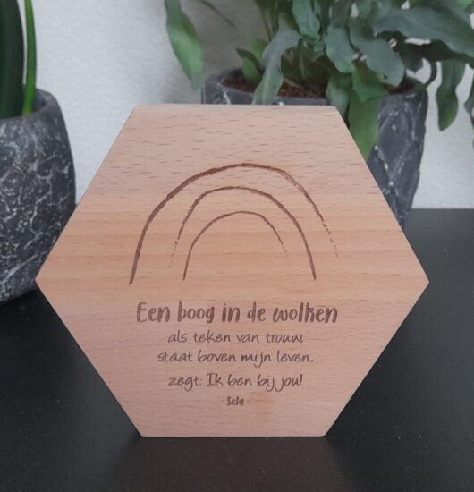 Nordic Honingraat S - Een boog in de wolken