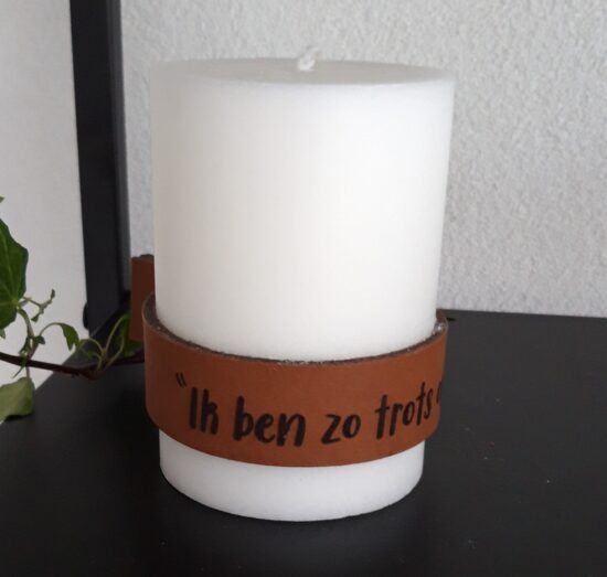 Stompkaars H&L met Leren band - Ik ben zo trots op jou!