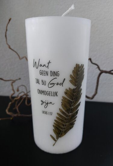 Stompkaars H&L -Want geen ding zal bij God..