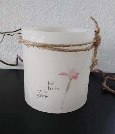 Windlicht S -Vul dit huis met Uw glorie