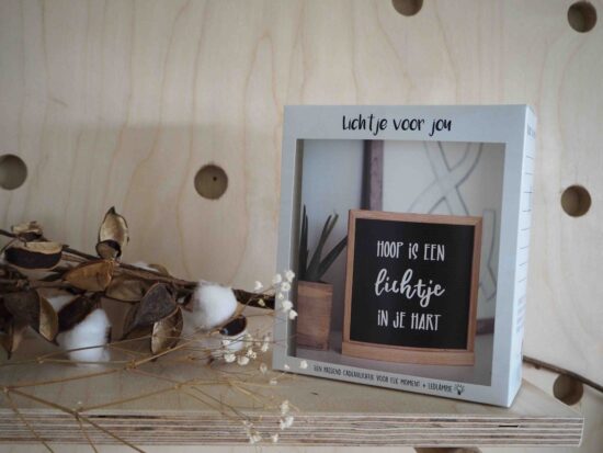 Lichtje voor jou: Hoop is een lichtje in je hart