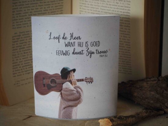 Lichtje voor jou: Loof de Heer want Hij is goed