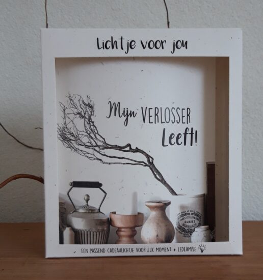 Lichtje voor jou: PASEN - Mijn Verlosser leeft