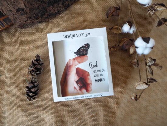 Lichtje voor jou: God wil elke dag voor jou zorgen