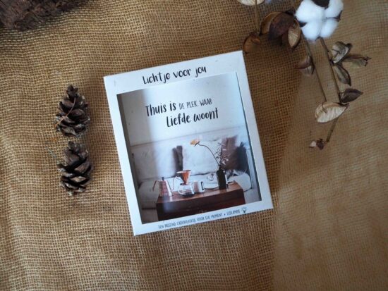 Lichtje voor jou: Thuis is de plek waar liefde woont