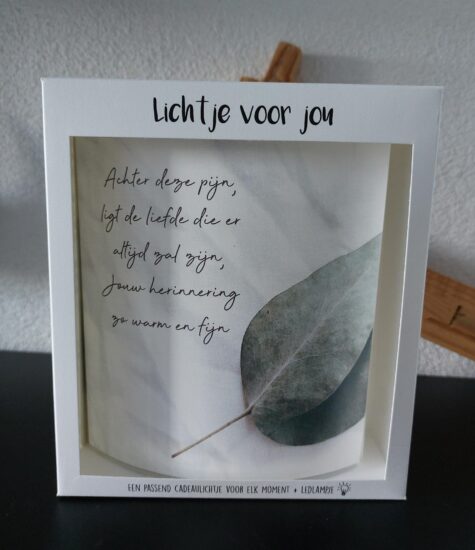 Lichtje voor jou: Achter deze pijn, ligt de liefde..