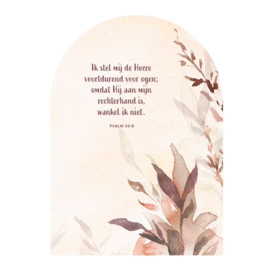 Muurvorm - Psalm 16