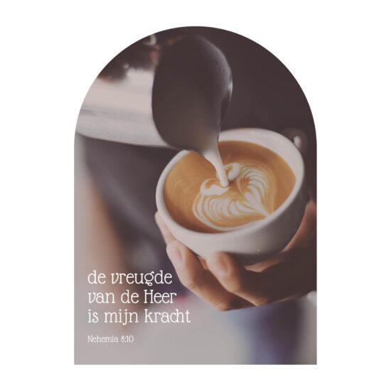 Muurvorm - De vreugde van de Heer..