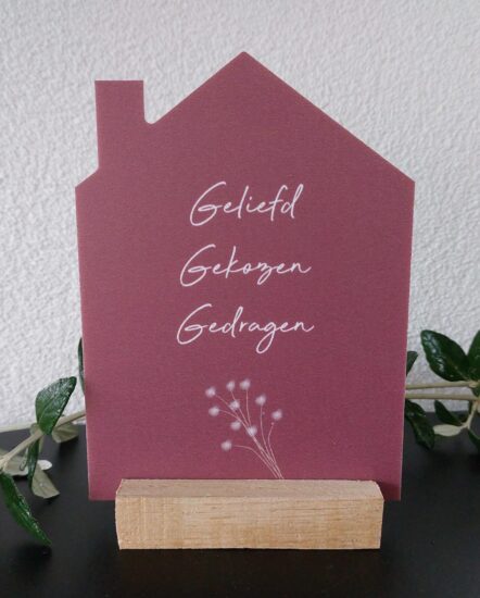 Huisje voor jou - Geliefd, gekozen, gedragen