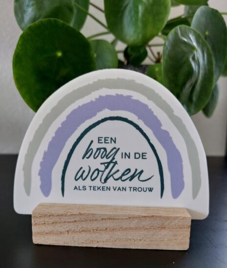 Boogje voor jou - Een boog in de wolken