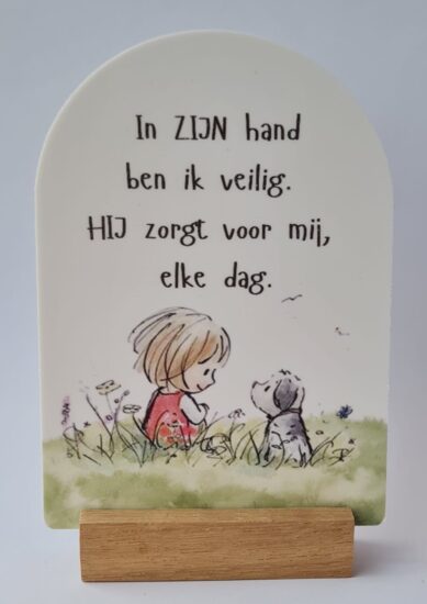 Boog voor jou Kids - In Zijn hand ben ik veilig..