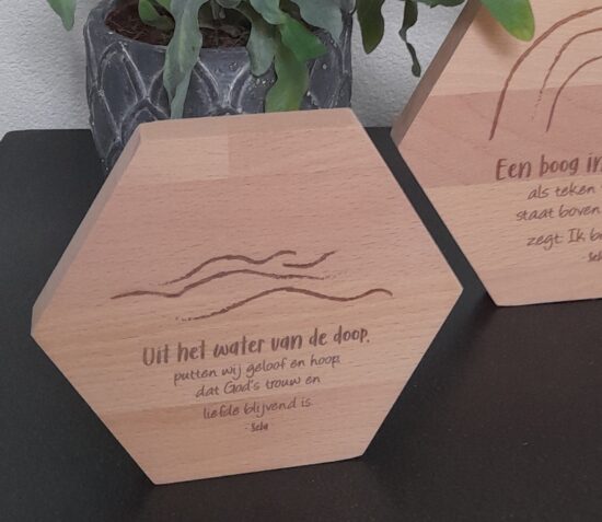 Nordic Honingraat S - Uit het water van de doop