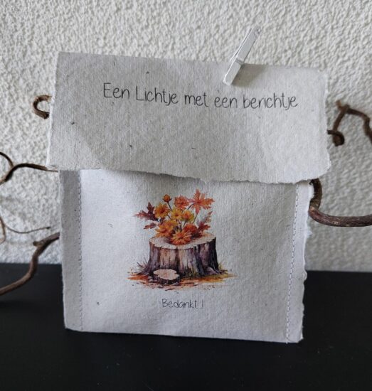 Lichtje met een berichtje - Bedankt!