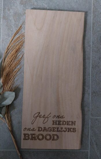 Veluwse Snijplank - Geef ons heden (horizontaal)