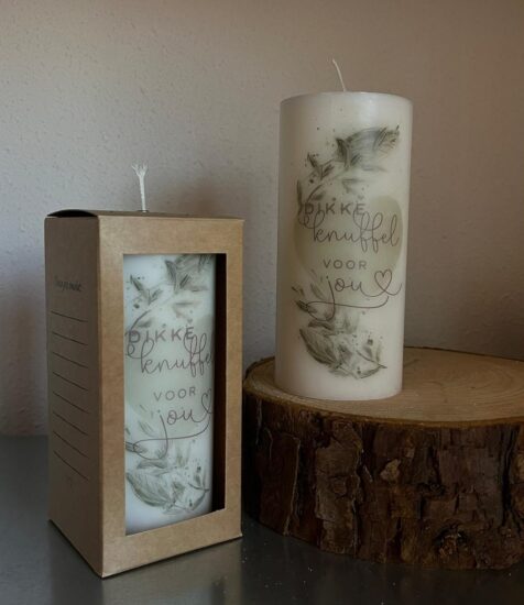 Stompkaars hart - Dikke knuffel voor jou (incl. cadeauverpakking)