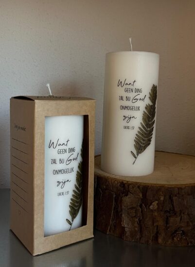 Stompkaars H&L -Want geen ding zal bij God.. (incl. cadeauverpakking)