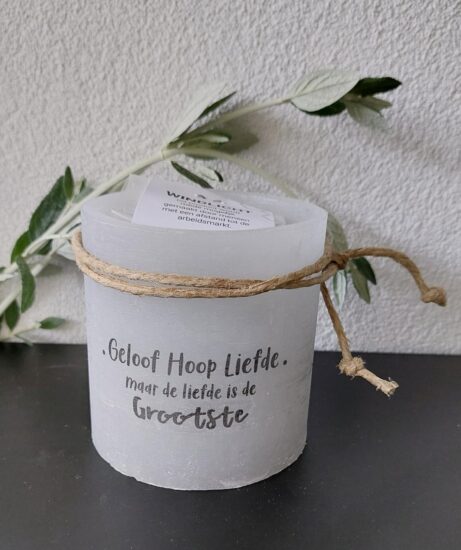 Windlicht S GHL, maar de liefde - Ivoor