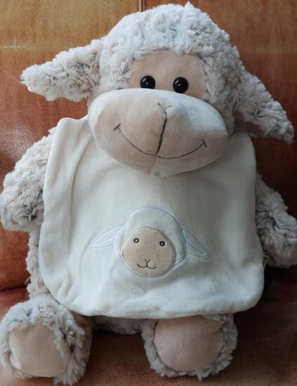 Baby slabbetje Schaap