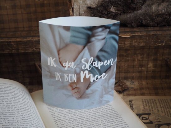 Lichtje voor jou: Ik ga slapen ik ben moe