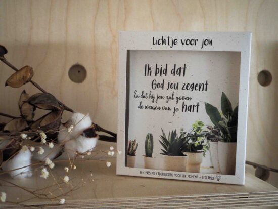 Lichtje voor jou: Ik bid dat God jou zegent