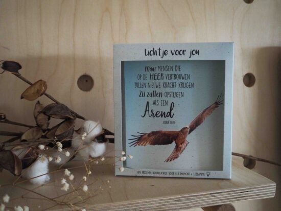 Lichtje voor jou: .. zij zullen opstijgen als een arend
