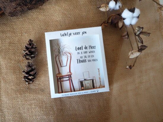 Lichtje voor jou: Laat de Heer in je hart wonen