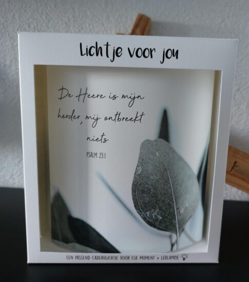 Lichtje voor jou: De Heere is mijn herder