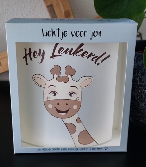Lichtje voor jou: Hey leukerd!