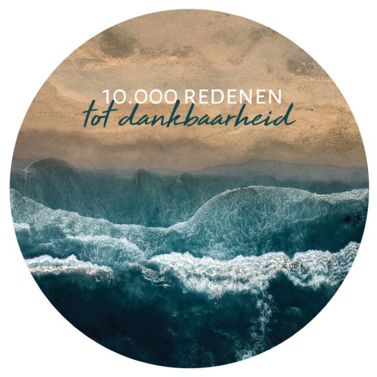 Muurcirkel 25 cm - 10.000 redenen