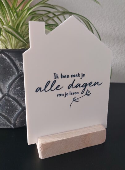 Huisje voor jou - Ik ben met je alle dagen