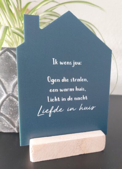 Huisje voor jou - Ik wens jou..