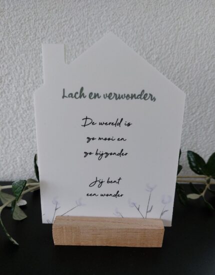 Huisje voor jou - Lach en verwonder
