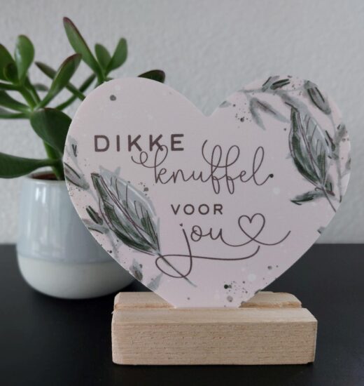 Hart voor jou - Dikke knuffel voor jou