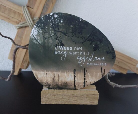 Rotsje voor jou -Wees niet bang..opgestaan.