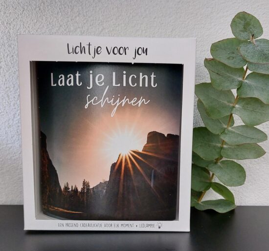 Lichtje voor jou: Laat je licht schijnen
