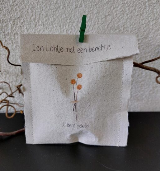 Lichtje met een berichtje - Je bent geliefd