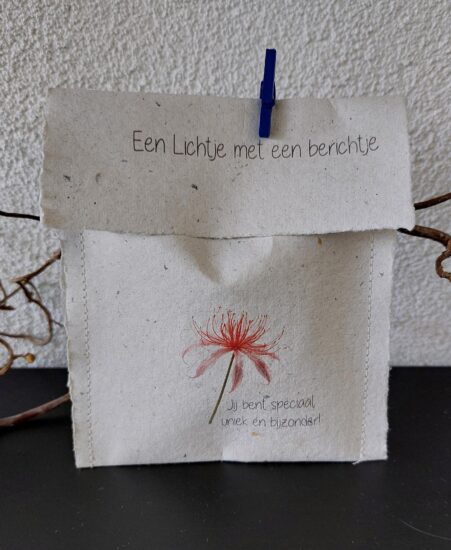 Lichtje met een berichtje - Jij bent speciaal, uniek en bijzonder!