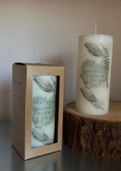 Stompkaars hart - Jij hebt een speciaal plekje in ons hart (incl. cadeauverpakking)