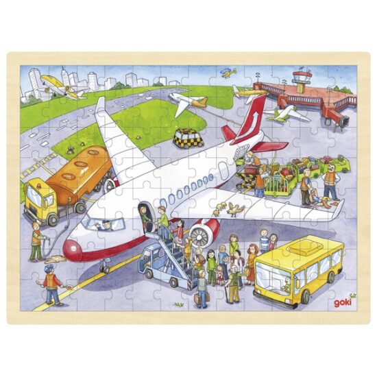 Puzzel Op het Vliegveld - 96st