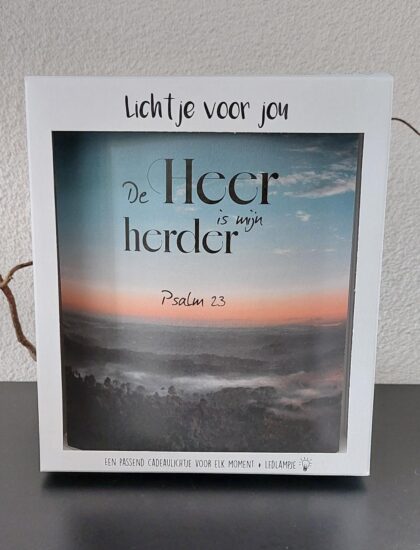 Lichtje voor jou: De Heer is mijn Herder